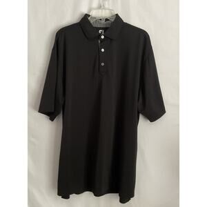 Men’s Black Foot Joy XL Golf Shirt